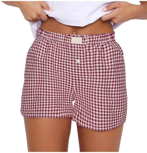 Viral Plaid Boxer Shorts